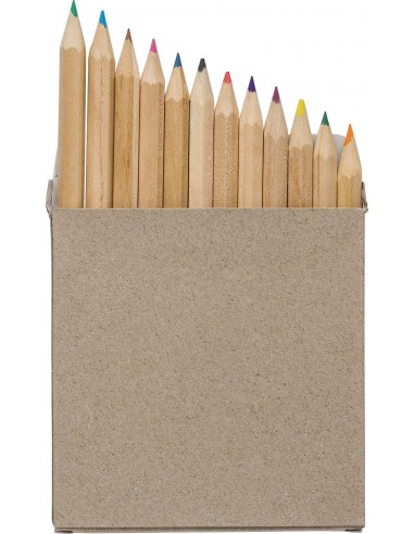 SET 12 MATITE IN LEGNO COLORATE