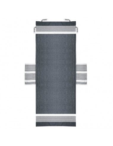 TELO COPRI LETTINO DA MARE IN COTONE RICICLATO