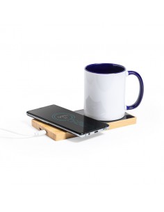 SCALDATAZZE IN BAMBU' CON CARICATRE WIRELESS