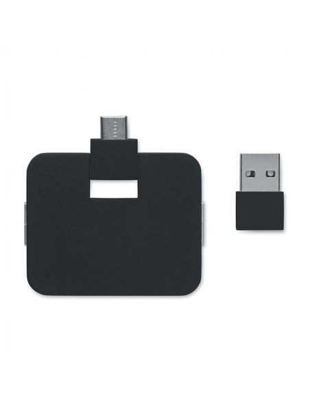 MULTIPORTA USB IN ABS DA 4 PORTE