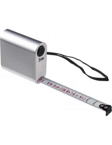 FLESSOMETRO IN ALLUMINIO DA 3 MT C/PULSANTE